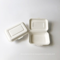 Sugarcane Food Container Umweltfreundliche Bagasse Clamshell